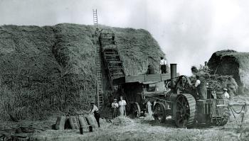 The threshing process in 1939 [Z50/84/77]